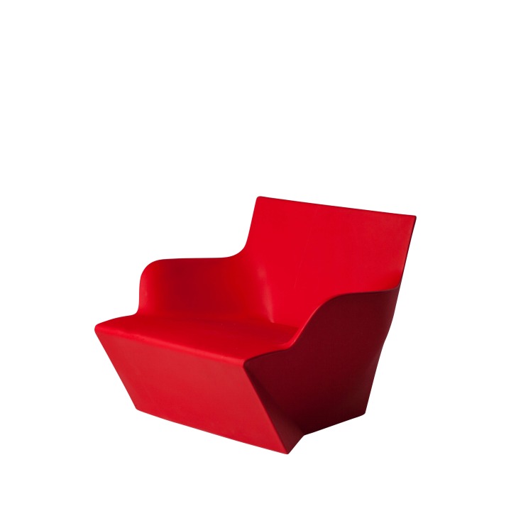 Kami San - Slide - fotel podświetlany – kolor Flame Red (nr kat. SD SAN070D)