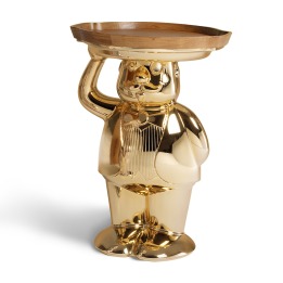 Ambrogio chrome - Slide - stolik – kolor Gold (nr kat. SC AMB060O)