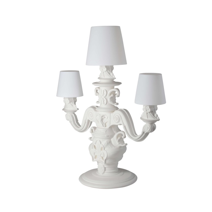 King Of Love LED - Slide - lampa stojąca zewnętrzna – kolor Milky White (nr kat. LA KIN230T)