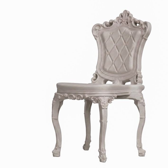 Princess Of Love - Slide - krzesło – kolor MIST WHITE (nr kat. SE PRS055T)