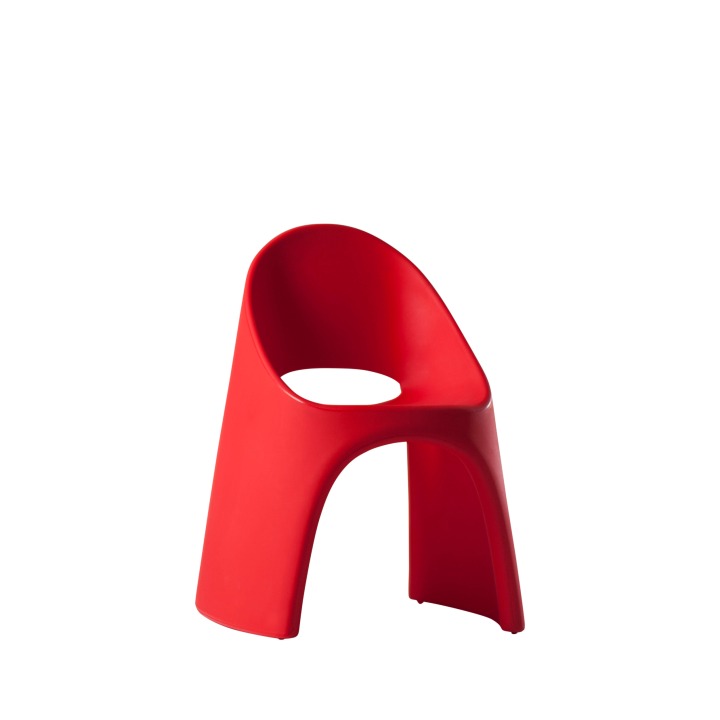 Amélie - Slide - krzesło – kolor Flame Red (nr kat. SD AME080D)