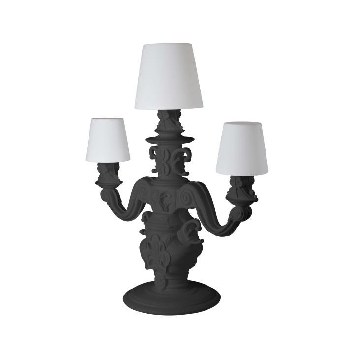 King Of Love LED - Slide - lampa stojąca zewnętrzna – kolor Jet Black (nr kat. LA KIN230H)