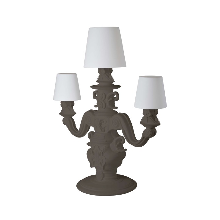 King Of Love LED - Slide - lampa stojąca zewnętrzna – kolor Chocolate Brown (nr kat. LA KIN230E)