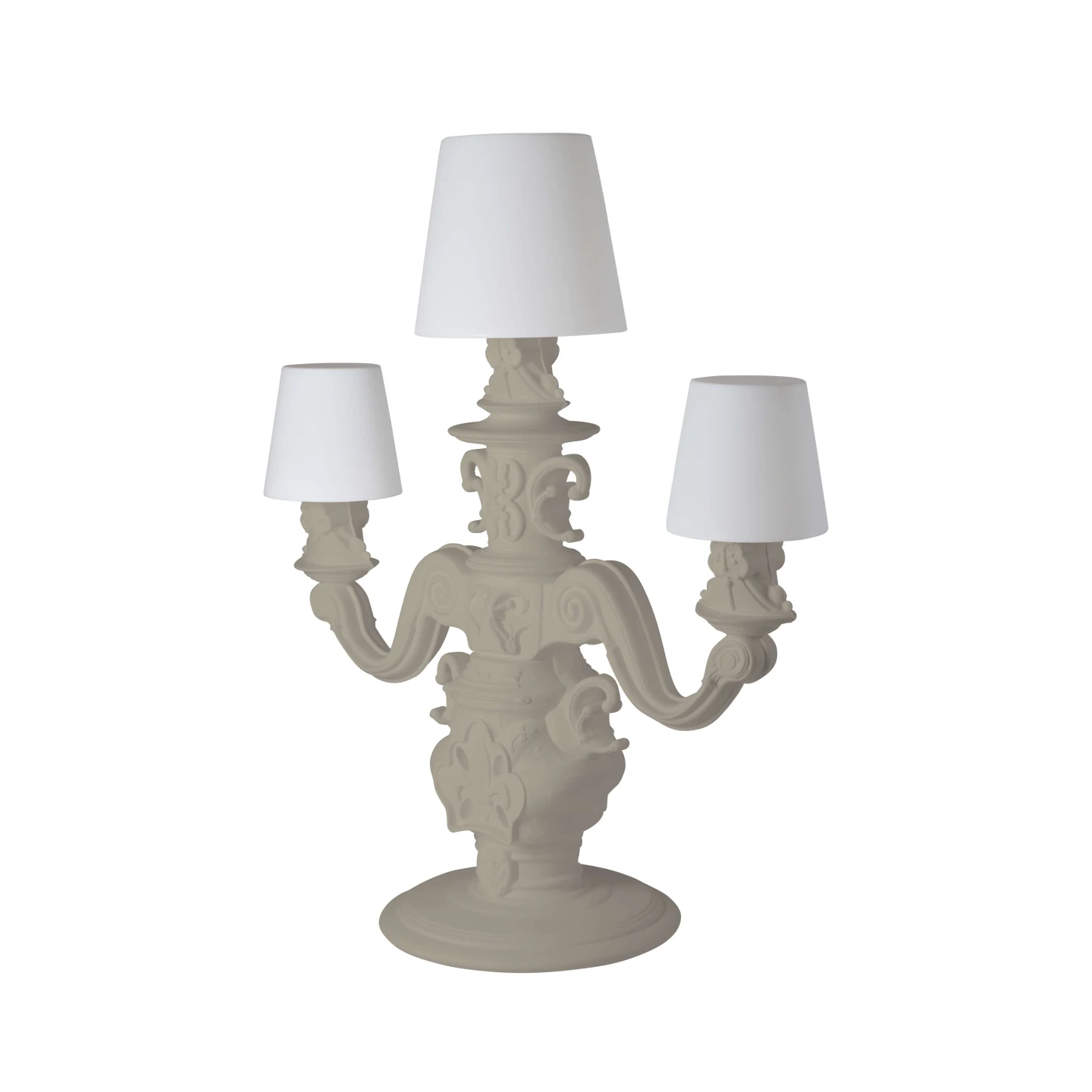 King Of Love LED - Slide - lampa stojąca zewnętrzna – kolor Dove Grey (nr kat. LA KIN230P)