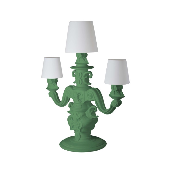 King Of Love LED - Slide - lampa stojąca zewnętrzna – kolor Malva Green (nr kat. LA KIN230V)