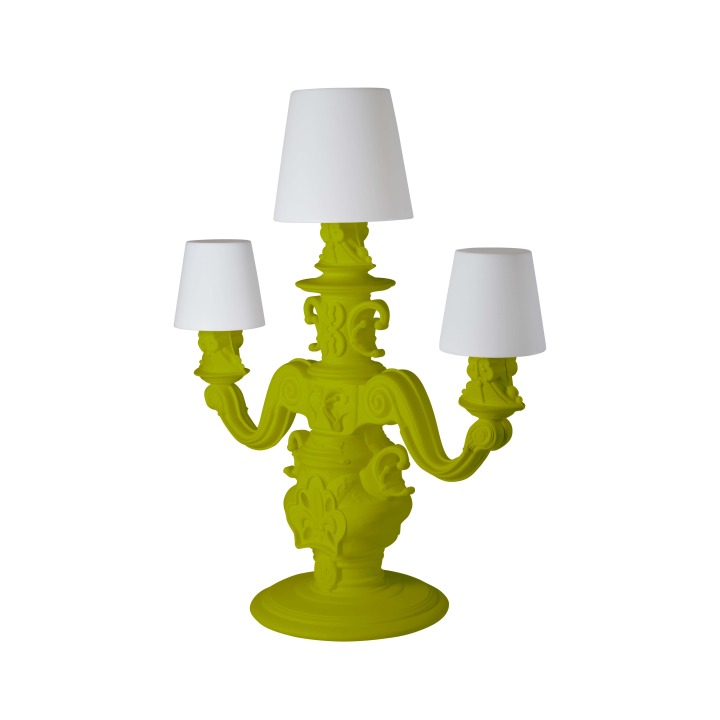 King Of Love LED - Slide - lampa stojąca zewnętrzna – kolor Lime Green (nr kat. LA KIN230R)