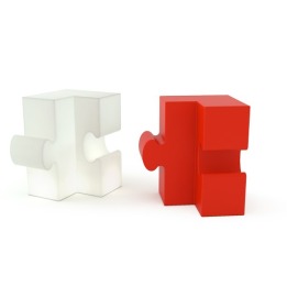 Puzzle Corner - Slide - lampa stojąca zewnętrzna