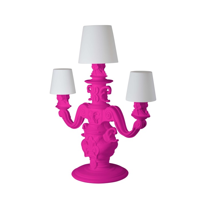 King Of Love LED - Slide - lampa stojąca zewnętrzna – kolor Sweet Fuchsia (nr kat. LA KIN230U)