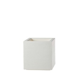 Quadra 45 x 45 h. 46 cm - Slide - doniczka – kolor Milky White (nr kat. SD QUA045T)