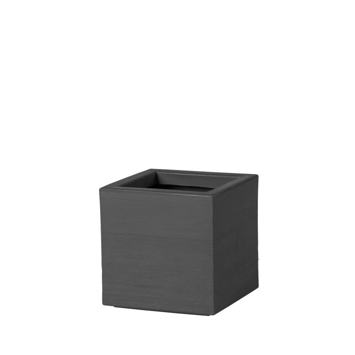 Quadra 55 x 55 h. 56 cm - Slide - doniczka – kolor Elephant Grey (nr kat. SD QUA055G)