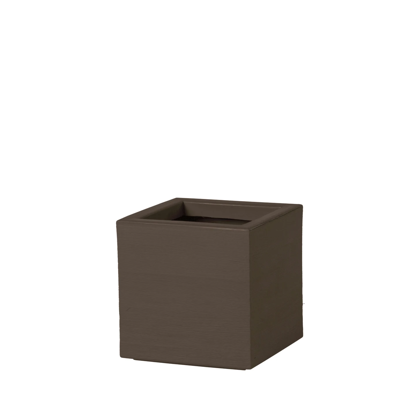 Quadra 55 x 55 h. 56 cm - Slide - doniczka – kolor Chocolate Brown (nr kat. SD QUA055E)
