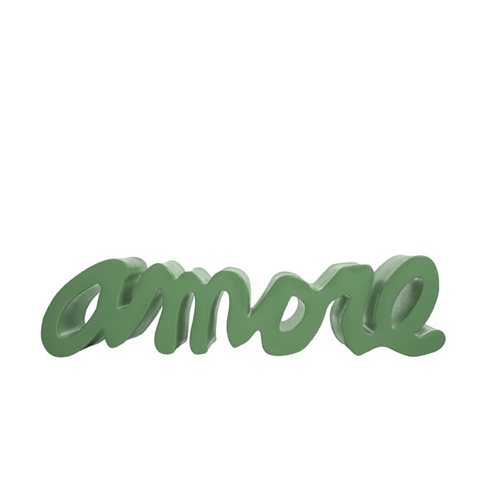 Amore - Slide - pufa – kolor Malva Green (nr kat. SD AMO040V)