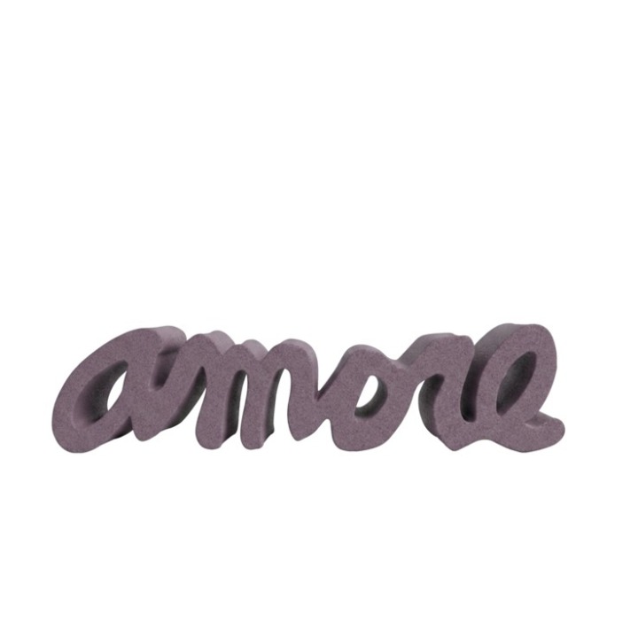 Amore - Slide - pufa – kolor IRIS VIOLET (nr kat. SE AMO040U)