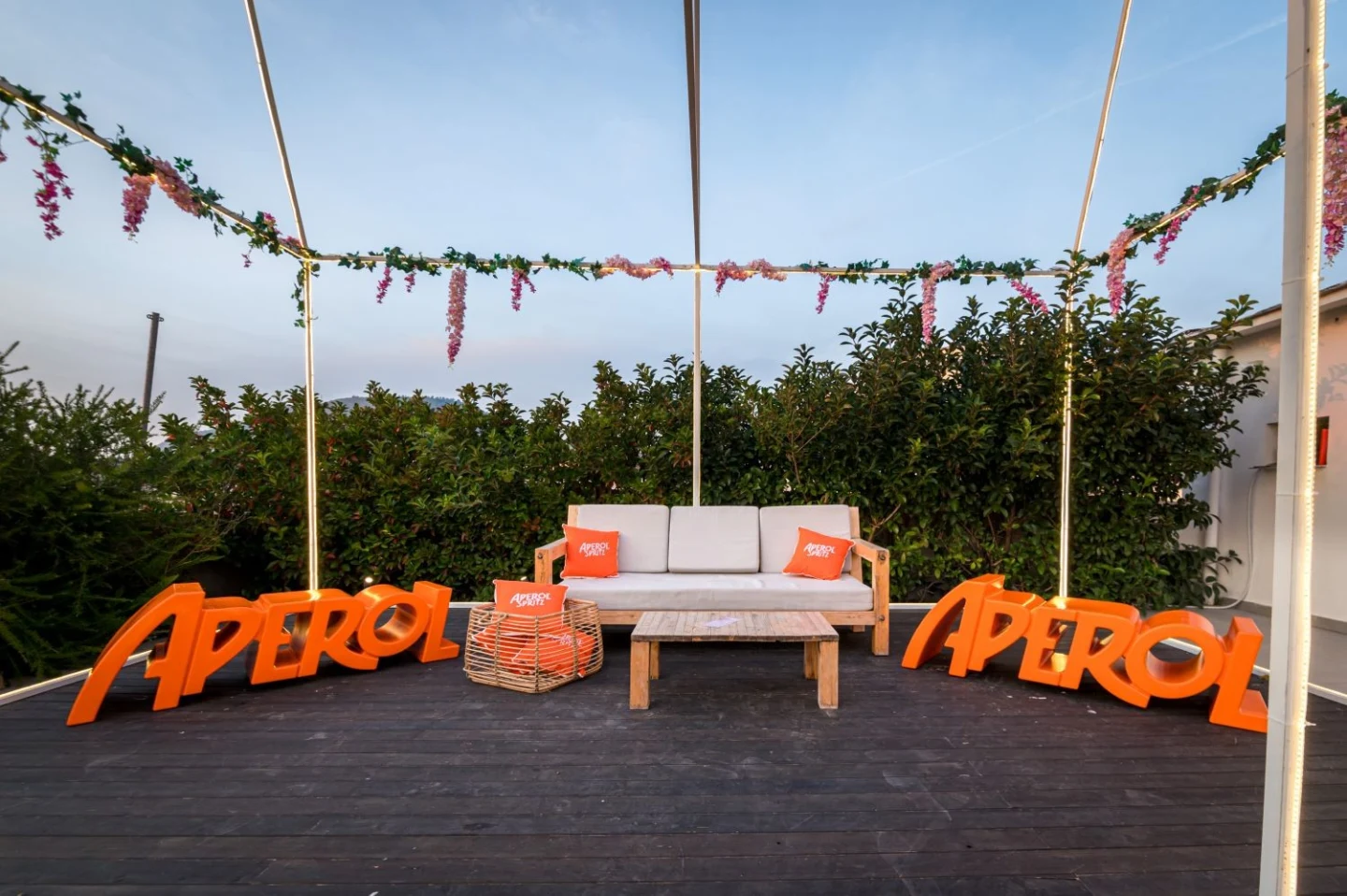 Aperol Bench - Slide - ławka – zdjęcie 2