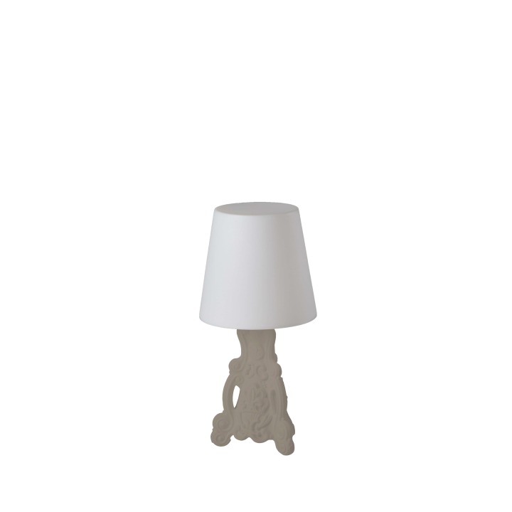Lady Of Love - Slide - lampa stołowa – kolor Dove Grey (nr kat. SD LAY085P)