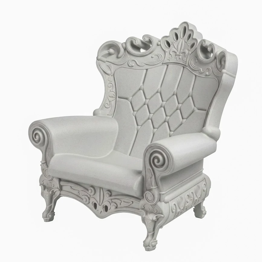 Queen Of Love - Slide - fotel – kolor MIST WHITE (nr kat. SE QUE100T)