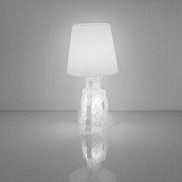 Lady Of Love - Slide - lampa stołowa – kolor Light White (nr kat. LP LAY085A)