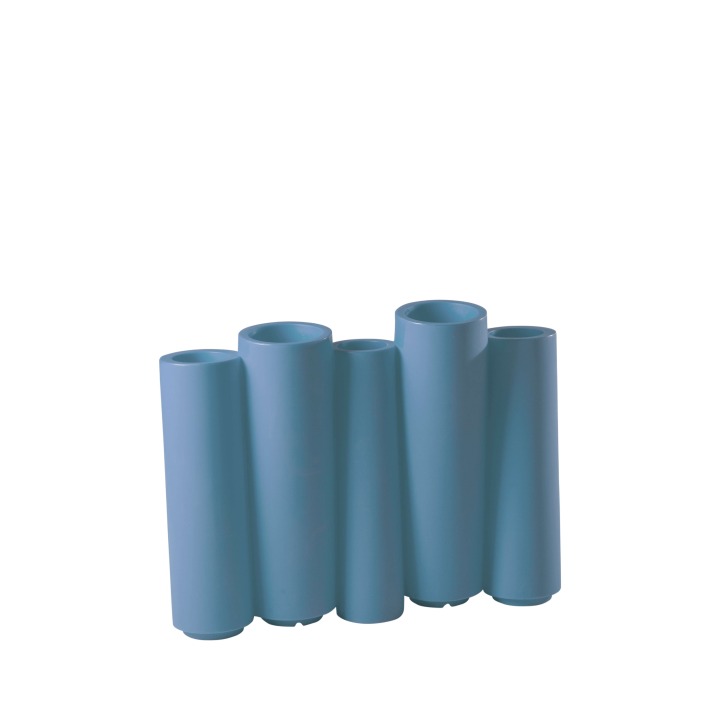 Bamboo - Slide - doniczka podświetlana – kolor Powder Blue (nr kat. SD BAM080L)