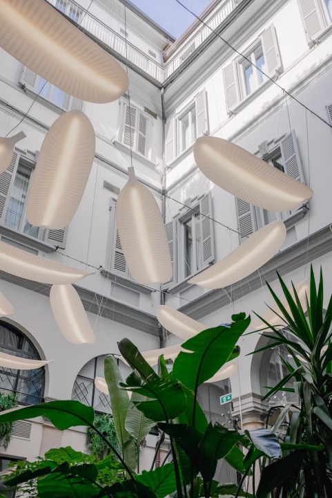 Banana Leaf - Slide - lampa wisząca – zdjęcie 3