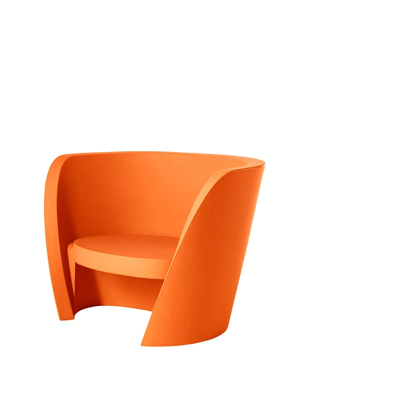 Rap Chair - Slide - krzesło podświetlane – kolor Pumpkin Orange (nr kat. SD RAC075C)