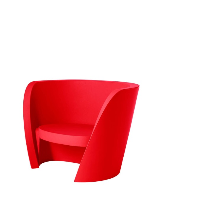 Rap Chair - Slide - krzesło podświetlane – kolor Flame Red (nr kat. SD RAC075D)