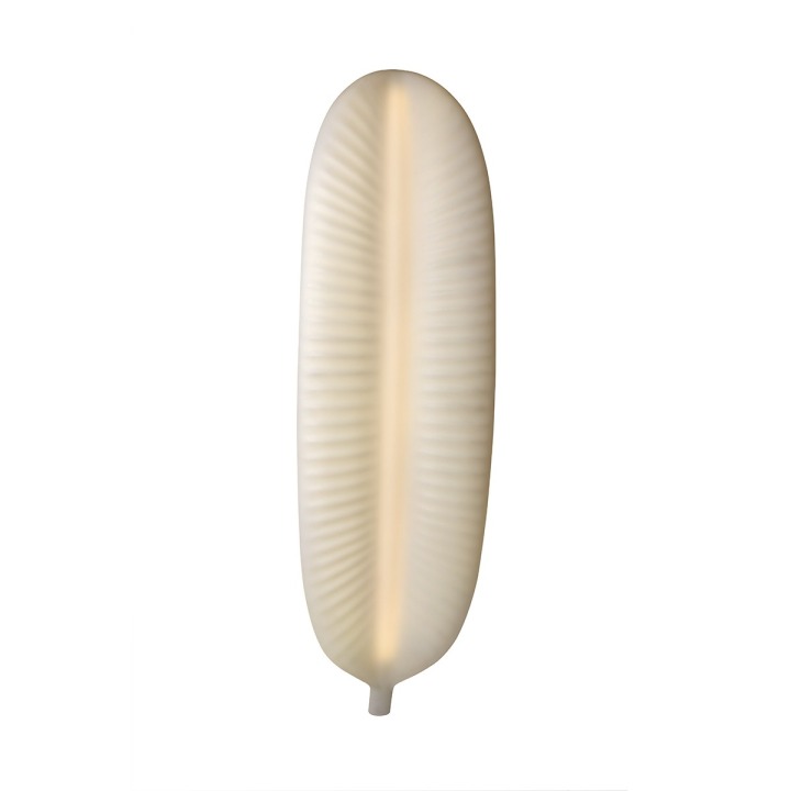 Banana Leaf Applique - Slide - kinkiet – kolor Light White (nr kat. LP BNW185A)