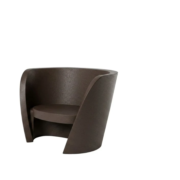 Rap Chair - Slide - krzesło podświetlane – kolor MOKA BROWN (nr kat. SE RAC075E)