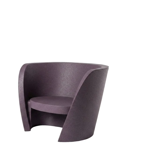 Rap Chair - Slide - krzesło podświetlane – kolor IRIS VIOLET (nr kat. SE RAC075U)