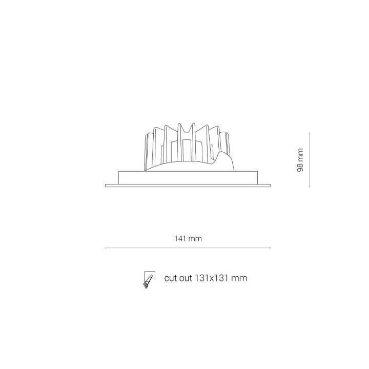 CL DIA LED 18W 3000K - Nowodvorski – zdjęcie 9