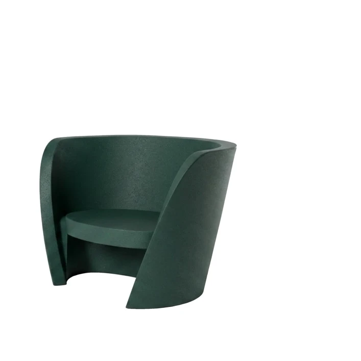 Rap Chair - Slide - krzesło podświetlane – kolor PINE GREEN (nr kat. SE RAC075V)