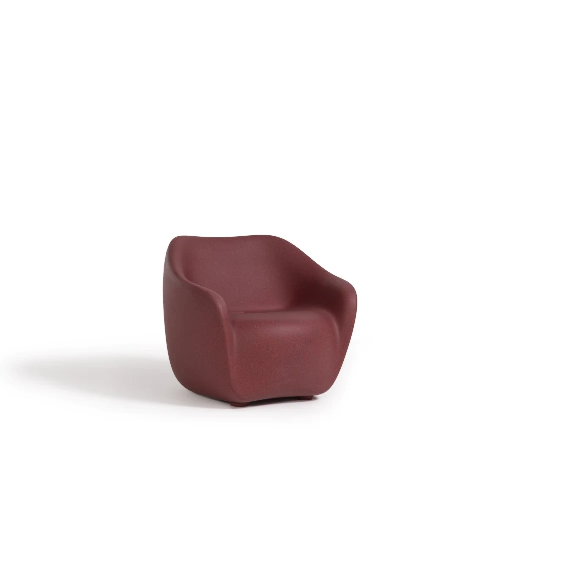 Reborn Armchair - Slide - fotel – kolor HIBISCUS RED (nr kat. SE RBC070D)