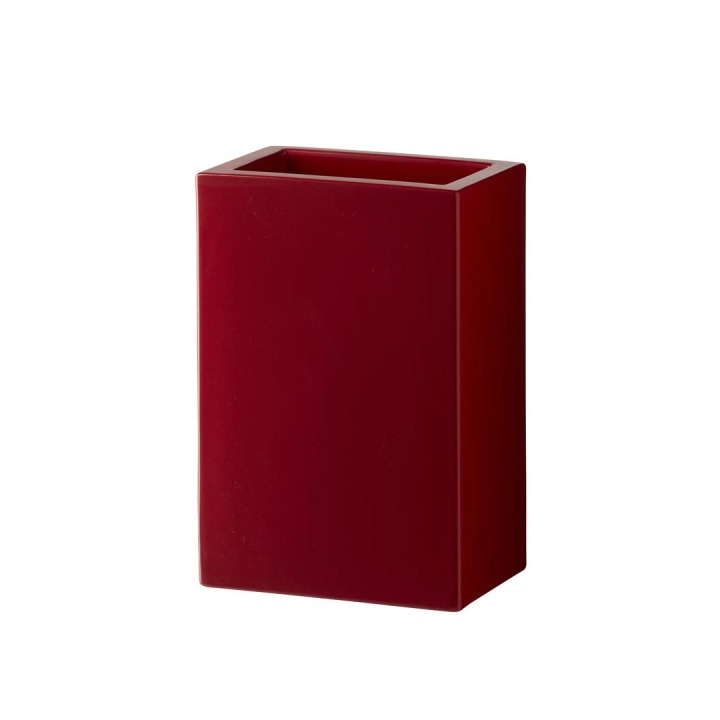 Base POT h. 73 cm - Slide - doniczka – kolor Supreme Red - Glossy Finish (nr kat. SL BAS070D)