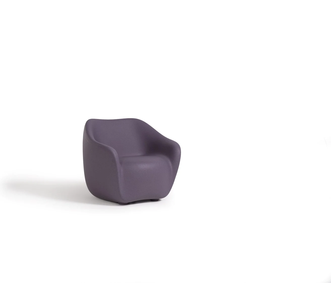 Reborn Armchair - Slide - fotel – kolor IRIS VIOLET (nr kat. SE RBC070U)