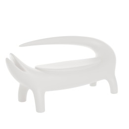 Big Kroko - Slide - fotel – kolor Milky White (nr kat. SD KRK170T)