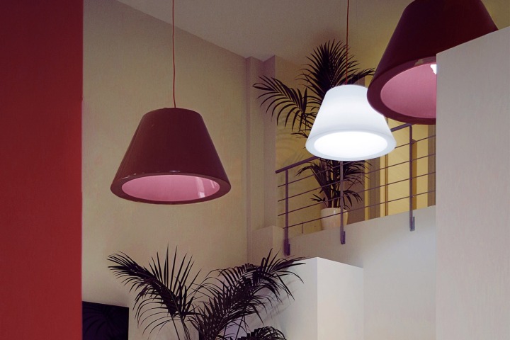 Bln Ø 56 x h 33 cm - Slide - lampa wisząca – zdjęcie 3
