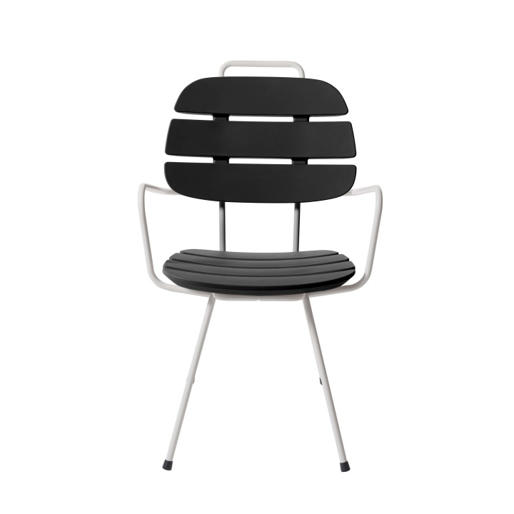 Ribs - Slide - krzesło – kolor Jet Black (nr kat. SD RBS090H)