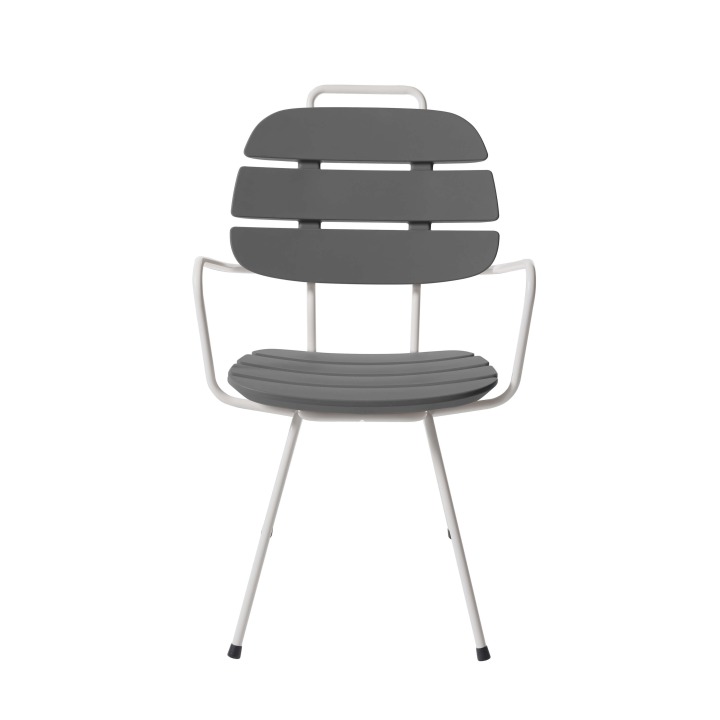 Ribs - Slide - krzesło – kolor Elephant Grey (nr kat. SD RBS090G)
