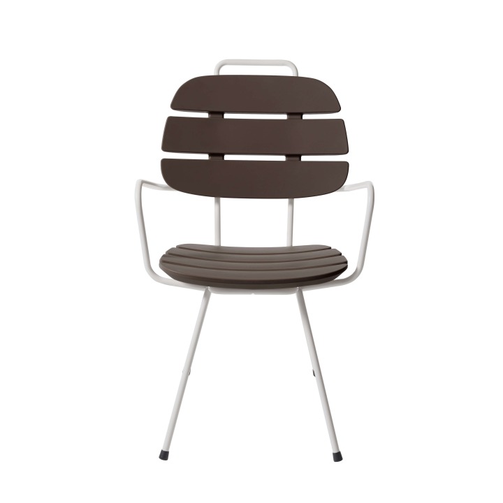 Ribs - Slide - krzesło – kolor Chocolate Brown (nr kat. SD RBS090E)