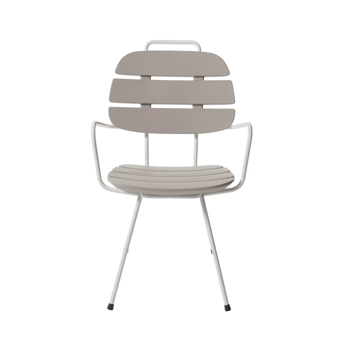 Ribs - Slide - krzesło – kolor Dove Grey (nr kat. SD RBS090P)