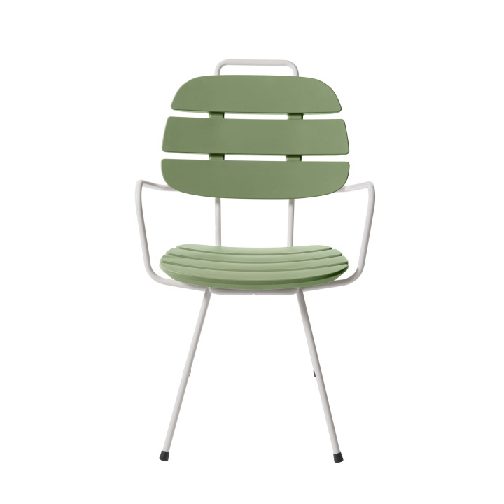 Ribs - Slide - krzesło – kolor Malva Green (nr kat. SD RBS090V)