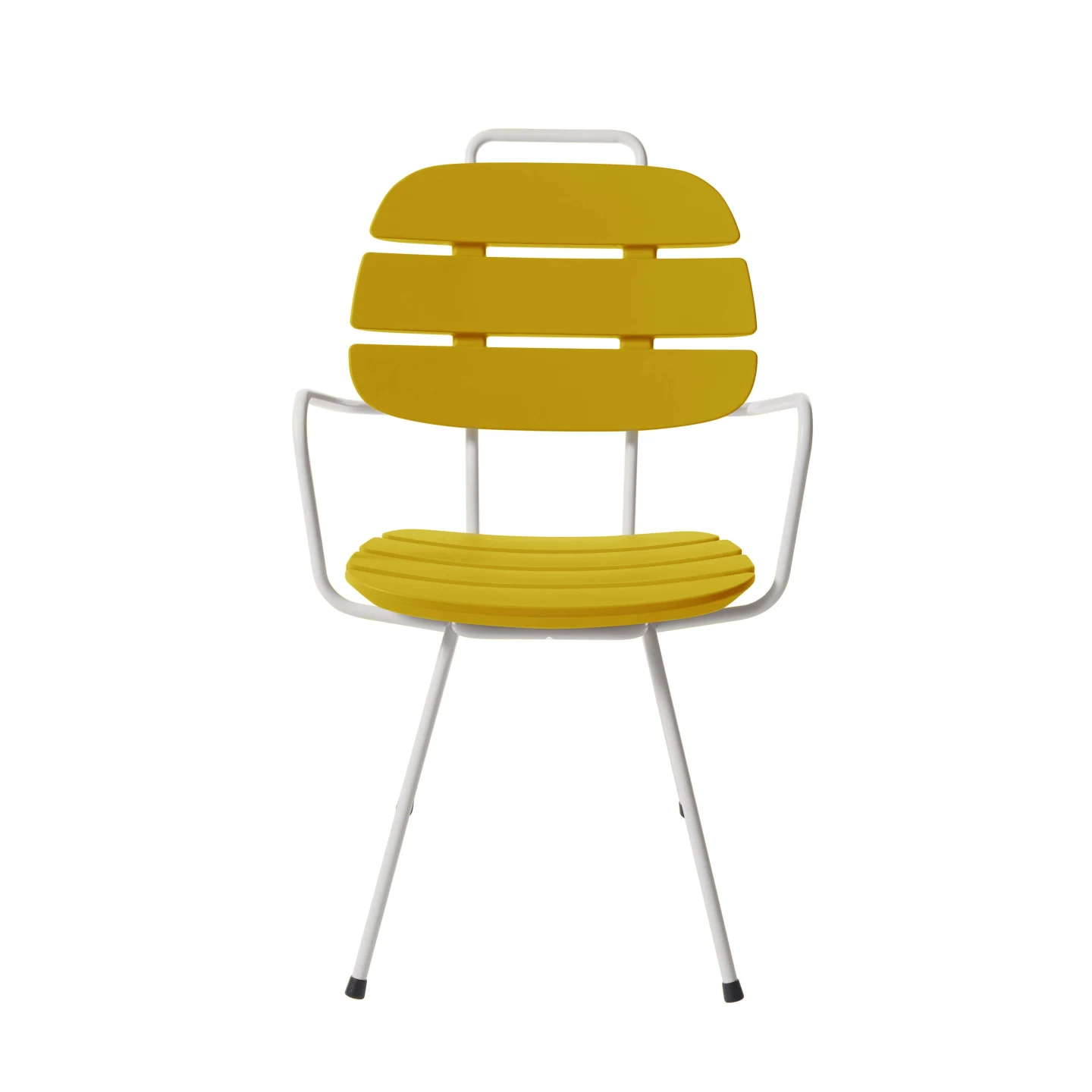Ribs - Slide - krzesło – kolor Saffron Yellow (nr kat. SD RBS090B)