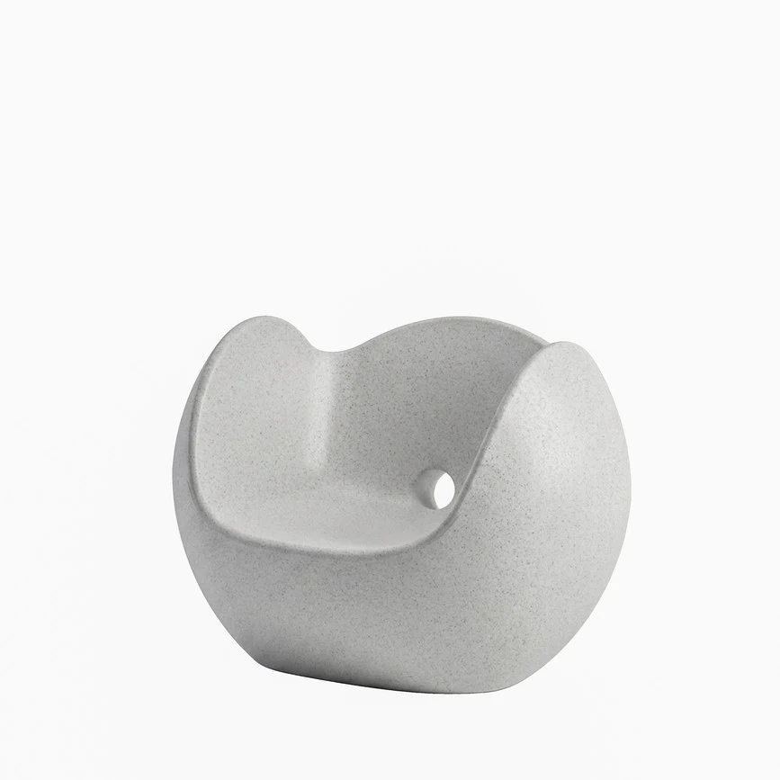 Blos - Slide - fotel – kolor MIST WHITE (nr kat. SE BLO075T)