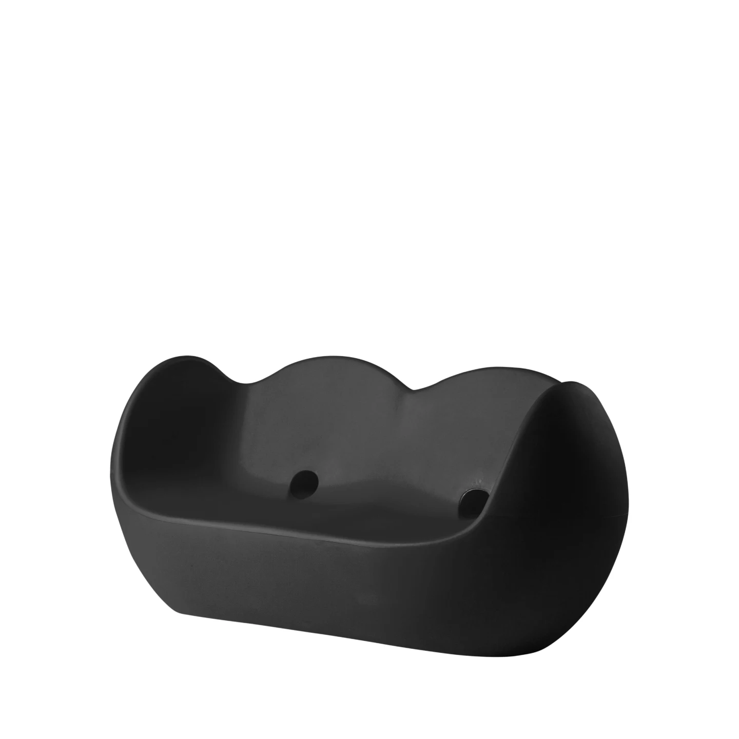 Blossy - Slide - fotel – kolor Jet Black (nr kat. SD BLO086H)
