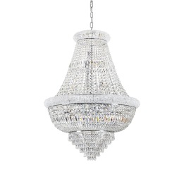 Dubai SP24 - Ideal Lux - lampa wisząca – kolor Chrom (nr kat. 243597)