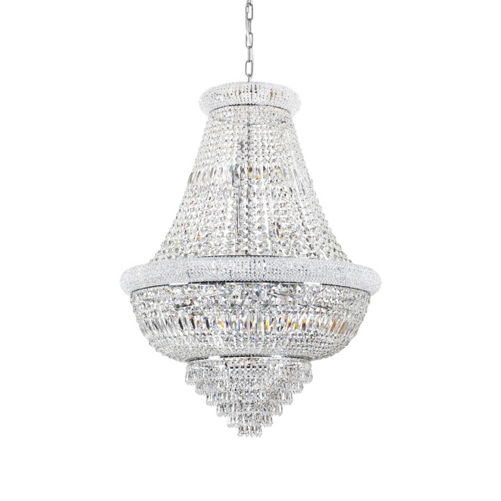 Dubai SP24 - Ideal Lux - lampa wisząca – kolor Chrom (nr kat. 243597)