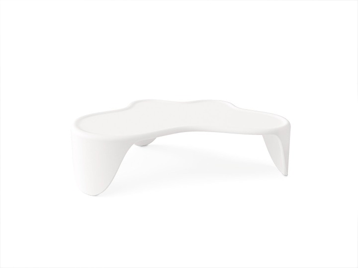 Sloth - Slide - stolik – kolor Absolute White - Glossy Finish (nr kat. SL STH030A)
