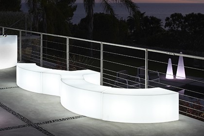 Snake - Slide - fotel podświetlany – zdjęcie 3