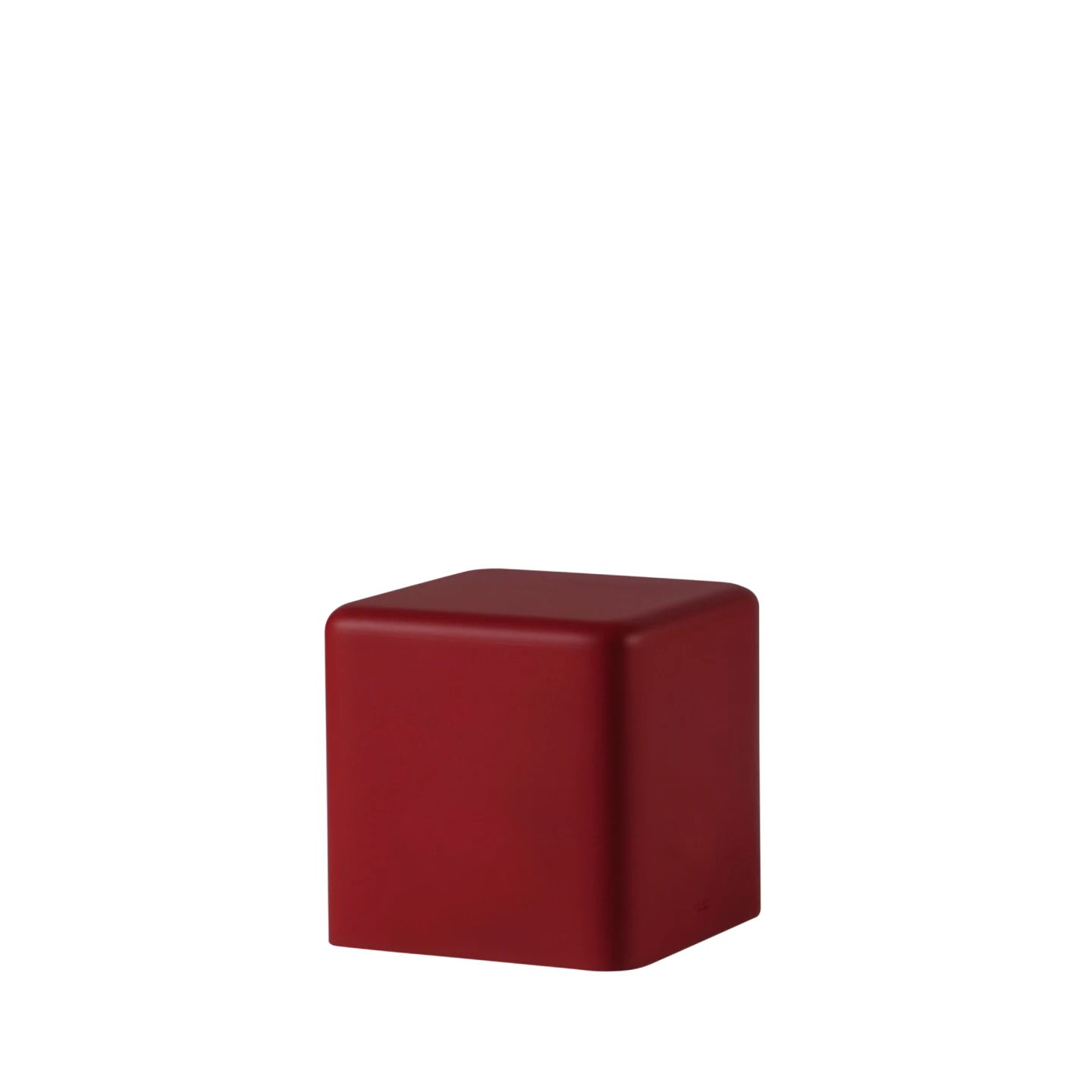 Soft Cubo - Slide - pufa – kolor Soft Red (nr kat. SD CUS040D)