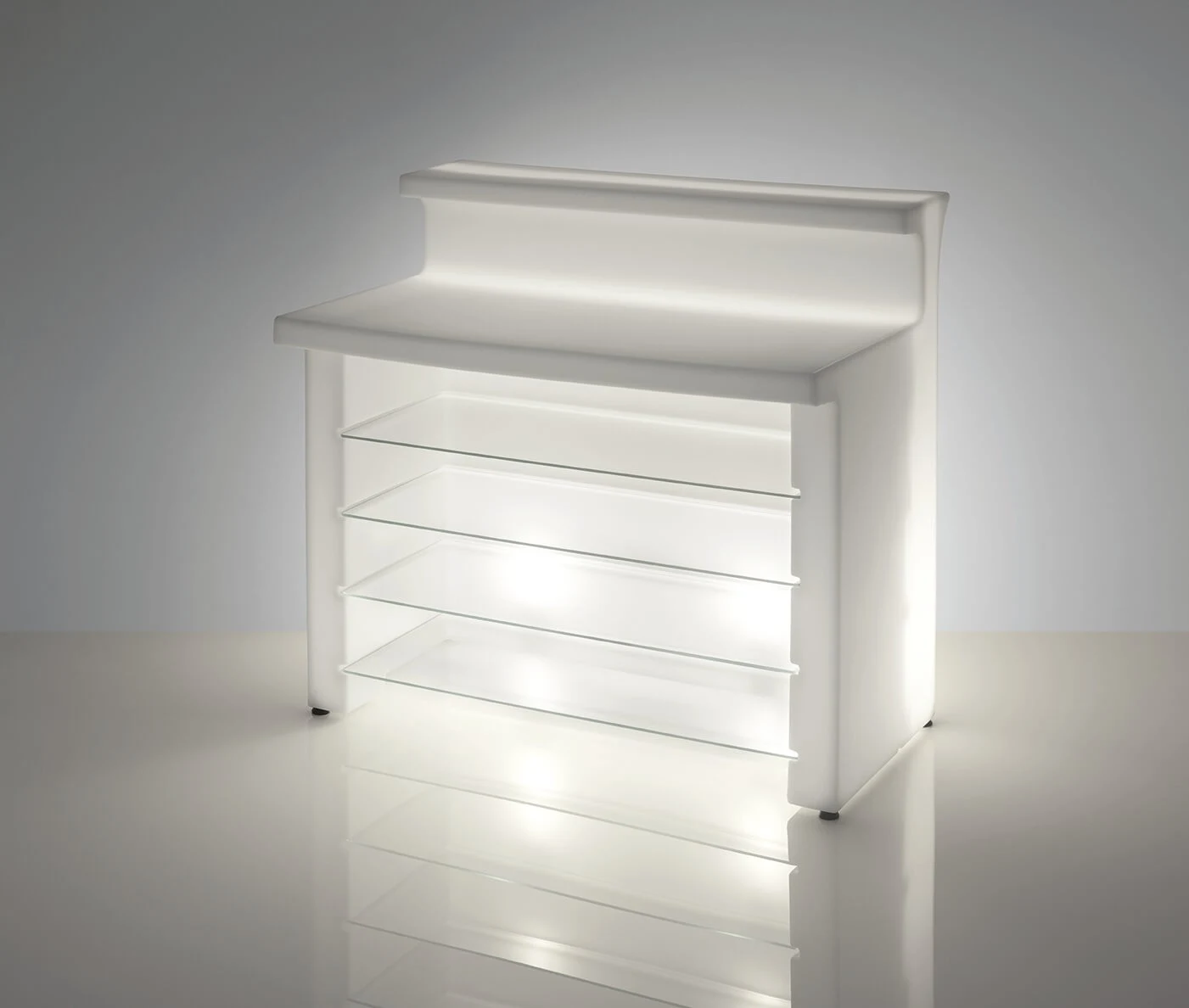 Break Line - Accessories Set of 3 glass shelves - Slide - akcesorium
