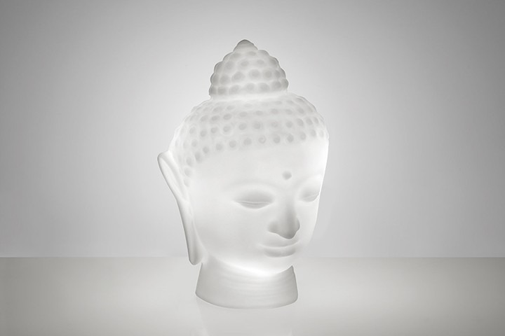Buddha - Slide - lampa stołowa – kolor Light White (nr kat. LP BUD035A)